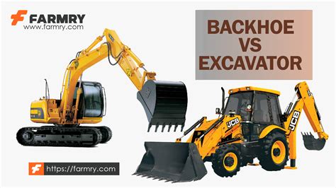 compact excavator vs backhoe|backhoe vs excavator clearing land.